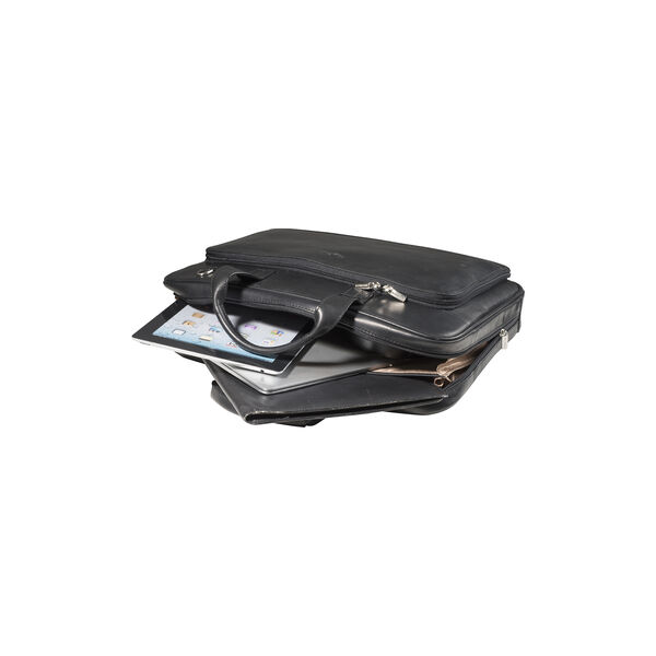 1 Compartment Laptop Bag, black 1 Compartment Laptop Bag, black, Tony Perotti
