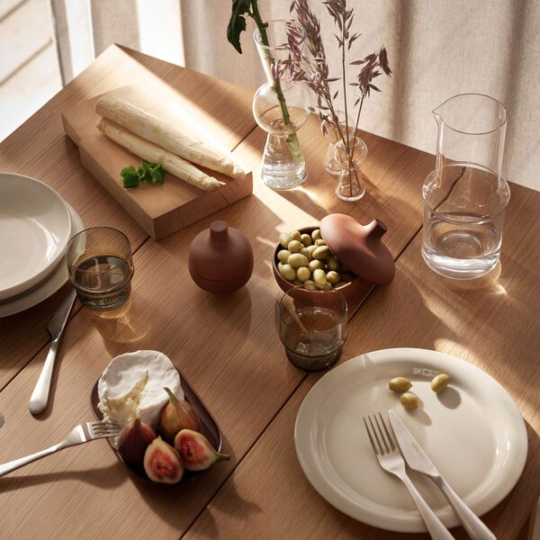 Sand Secrets Medium Bowl, red clay Sand Secrets Medium Bowl, red clay, Design House Stockholm