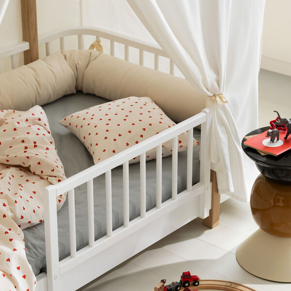 Wood Original husseng, hvid/eg, Oliver Furniture