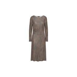 Dress With pleats, beige dotted, Ilse Jacobsen Hornb&aelig;k