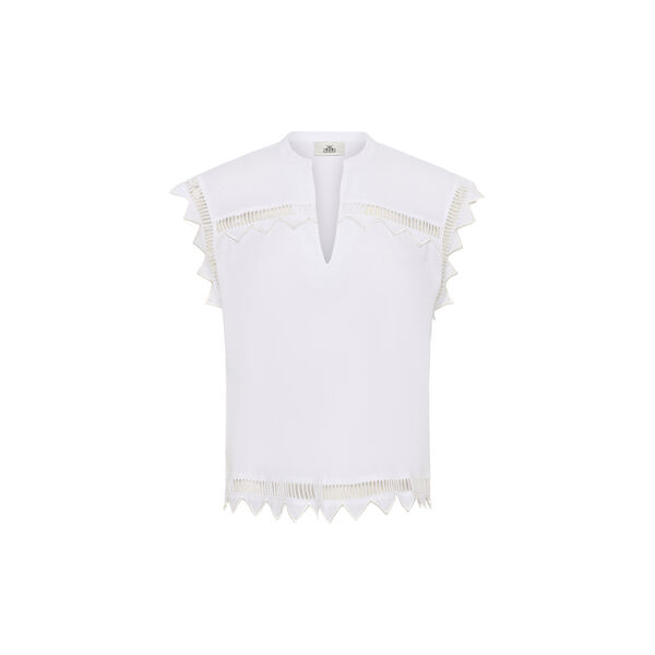 KBOmmi Shirt Top, bright white, Karen by Simonsen