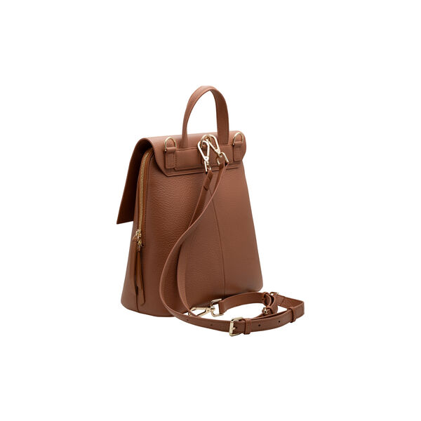 Frances Midi Backpack, cognac, Naledi Copenhagen