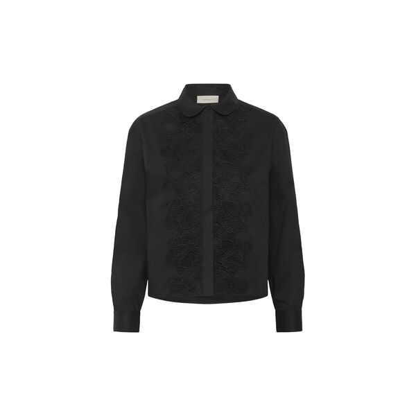 AimeeIW Cropped Shirt, black, InWear