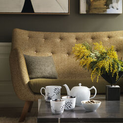 Sort Mega Riflet kande 70 cl, Royal Copenhagen