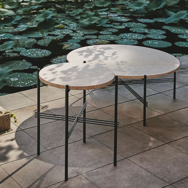 TS Outdoor Side Table, neutral white, GUBI
