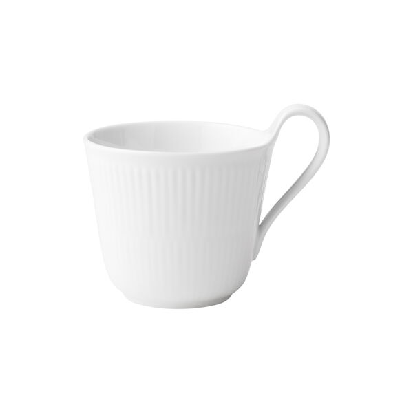 Hvid Riflet højhankskop 33 cl Hvid Riflet højhankskop 33 cl, Royal Copenhagen