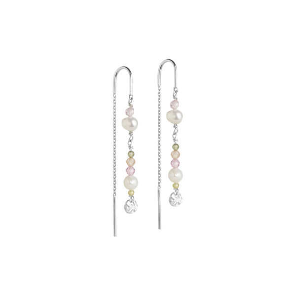 Sofia &oslash;reringe, s&oslash;lv/light pink, ENAMEL Copenhagen