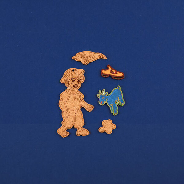 H.C. Andersen trælegetøj | Klods Hans, Crateit