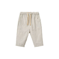 Trousers Arne, dark blue stripe, Wheat