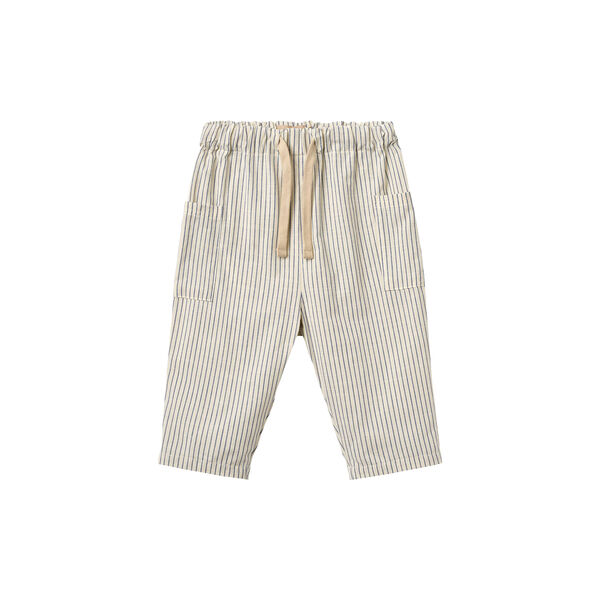 Trousers Arne, dark blue stripe, Wheat