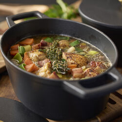 Støbejernsgryde oval, HOLM