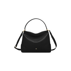 Paola Hobo Bag | Black | Skuldertaske, Aigner