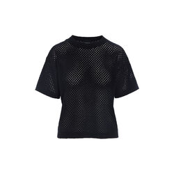 Kumi kort&aelig;rmet bluse, black, BITTE KAI RAND