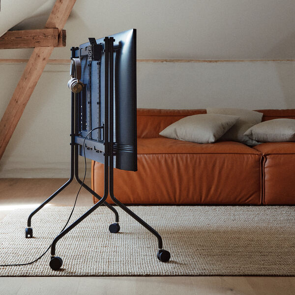 Moon Rollin', charcoal Moon Rollin', charcoal, Pedestal