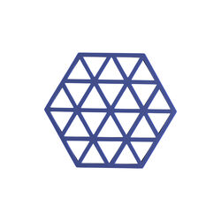 Triangles bordskåner, indigo, Zone Denmark