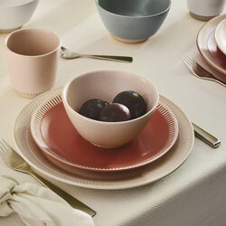 Colorit frokosttallerken &Oslash; 22 cm, rose, Knabstrup Keramik