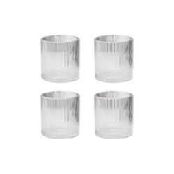 Pilastro Lowballglas 4 stk. | 35 cl | Clear, Stelton