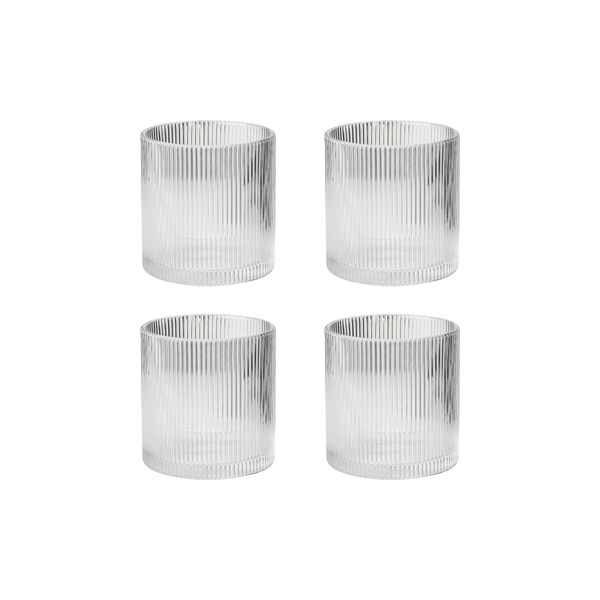 Pilastro Lowballglas 4 stk. | 35 cl | Clear, Stelton