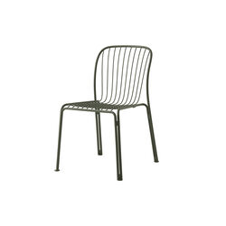Thorvald SC94 Outdoor Side Chair, bronze green, &Tradition