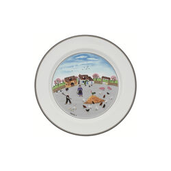 Design Naif tallerken &Oslash; 27 cm, poultry farm, Villeroy & Boch