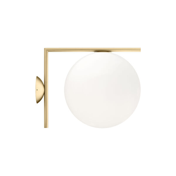 Flos IC W2 væglampe, messing Flos IC W2 væglampe, messing, null