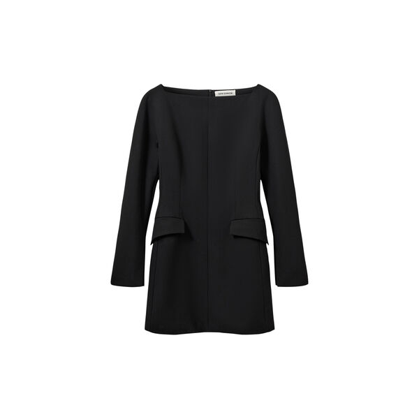 ALLIESW FITTED SHORT DRESS, black, Sofie Schnoor