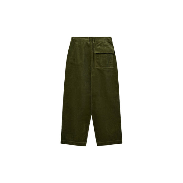 WORASW BAGGY CORDUROY TROUSERS, olive green, Sofie Schnoor