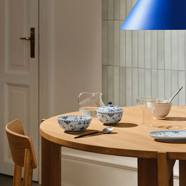 Musselmalet Helblonde skål 50 cl, Royal Copenhagen