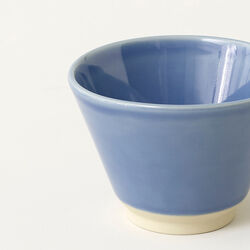 Memphis sk&aring;l &Oslash; 12 cm, dusty blue, Stilleben