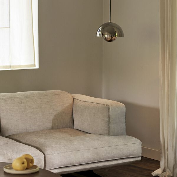 Flowerpot VP1 Pendant, chrome-plated Flowerpot VP1 Pendant, chrome-plated, &Tradition