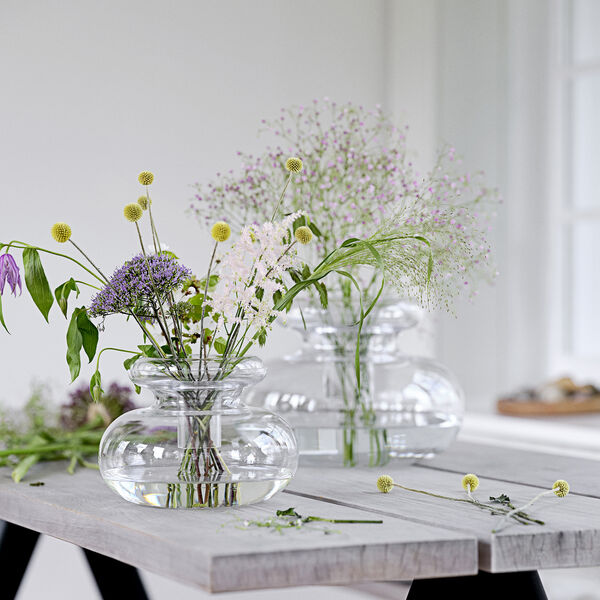 Inu vase, pure clear, Zone Denmark