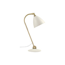 Bestlite BL2 Table Lamp, soft white semi matt/brass, GUBI