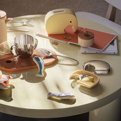 Elephant æske, gul, Georg Jensen