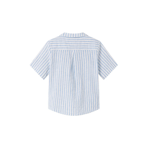 Tage Shirt, surf blue stripe, MarMar Copenhagen