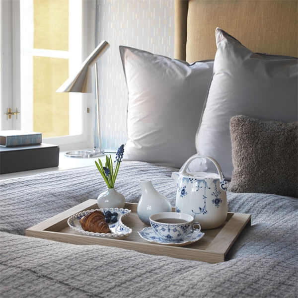 Musselmalet Helblonde kop og underkop, Royal Copenhagen