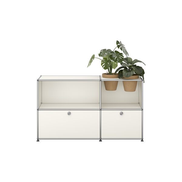 USM Haller | Model M57 | Pure White | Sk&aelig;nk, USM Haller