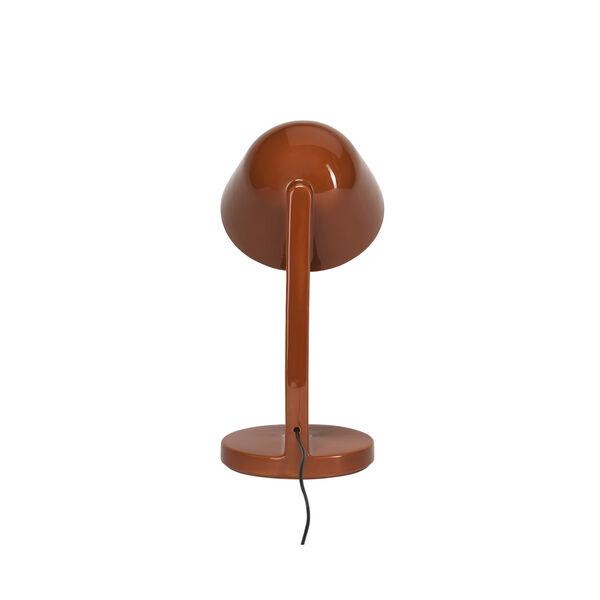 C&eacute;ramique Down bordlampe, rust red, Flos