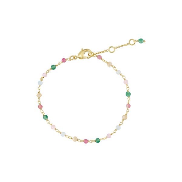 Armbånd med natursten, multi Armbånd med natursten, multi, Pure by Nat