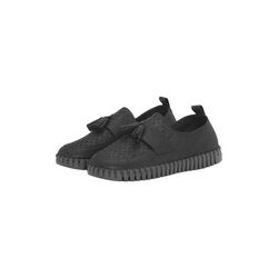 Tulip Loafer Tassel, black black, Ilse Jacobsen Hornb&aelig;k