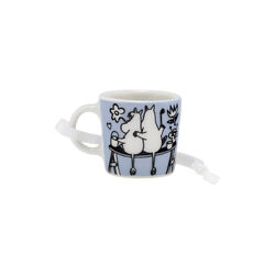 Mumi minikrus K&aelig;rlighed, bl&aring;, Moomin Arabia