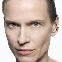 Whirl Ear Cuff, gold, Maria Black