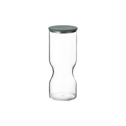 ALFREDO opbevaringsdåse large 1,5 L, glas/grøn, Georg Jensen
