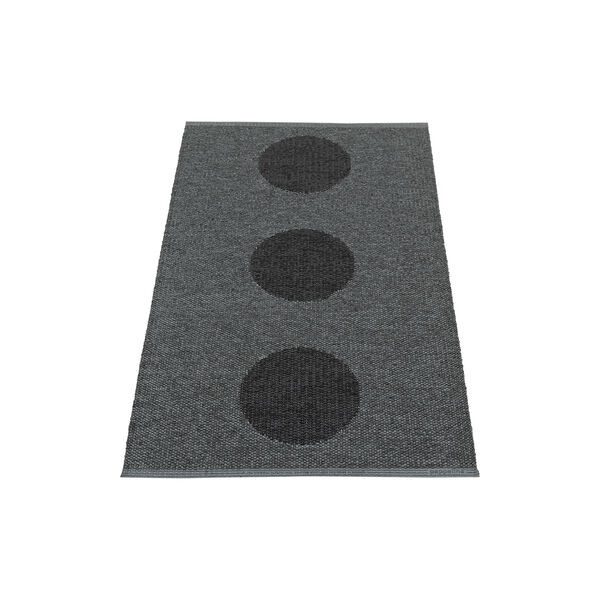 VERA 2.0 gulvløber, black/black VERA 2.0 gulvløber, black/black, Pappelina
