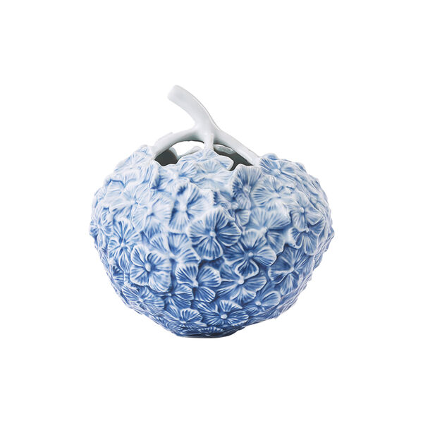 The Art Of Giving Flowers Hortensiavase, bl&aring;, Royal Copenhagen