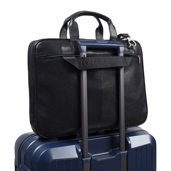 1 Compartment Laptop Bag, black 1 Compartment Laptop Bag, black, Tony Perotti