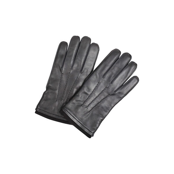 NicolasMBG handsker, black/black, Markberg