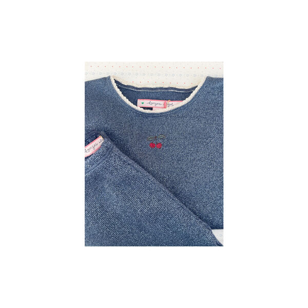 Roli Blouse, purple impression, Konges Sløjd