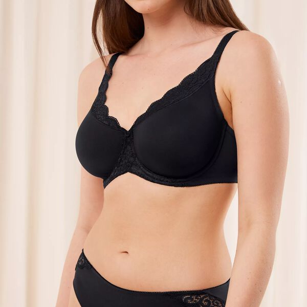 Amourette W01 Bra, black, Triumph