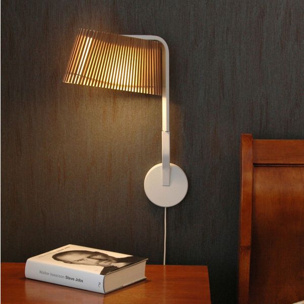 Owalo 7030 Wall Lamp, walnut, Secto Design