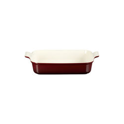 Heritage rektangulært fad 32 cm, garnet Heritage rektangulært fad 32 cm, garnet, Le Creuset